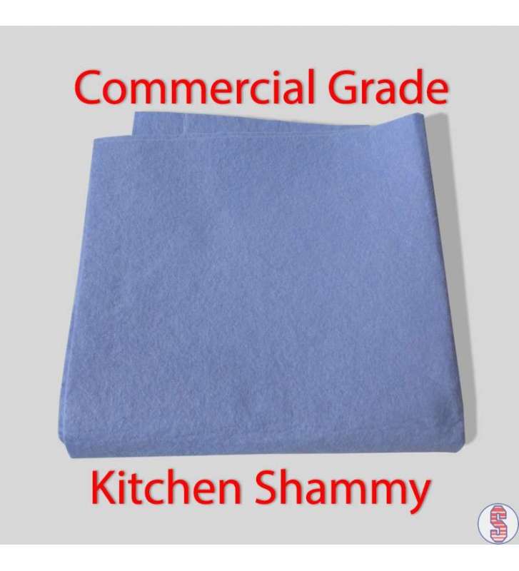 National Industries For the Blind Synthetic Shammy Surface Cloths - 15in x  15in - Assorted Colors - Absorbent & Non-abrasive - Made in USA - 5/Pack -  Cleaning Cloths in the Cleaning